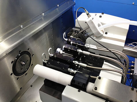 The interior of Head and Turning Drilling Machine